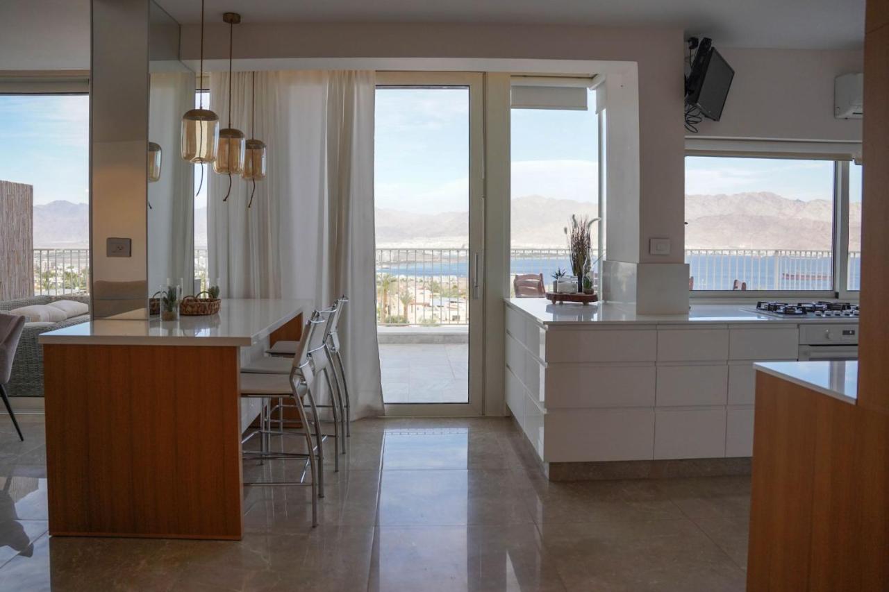 High-Sky Penthouse By Yalarent Apartman Eilat Kültér fotó